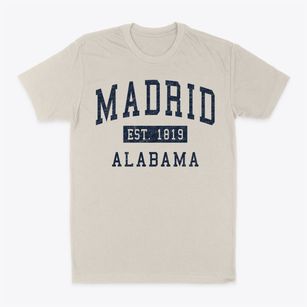 Madrid Alabama Classic Established Classic Dad T-Shirt