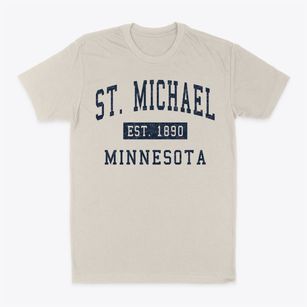 St. Michael Minnesota Classic Established Classic Dad T-Shirt