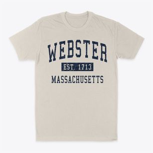 Webster Massachusetts Classic Established Classic Dad T-Shirt
