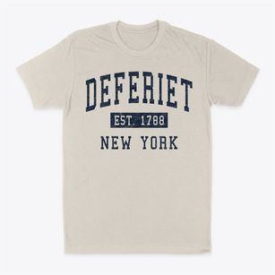 Deferiet New York Classic Established Classic Dad T-Shirt