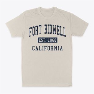 Fort Bidwell California Classic Established Classic Dad T-Shirt