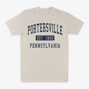 Portersville Pennsylvania Classic Established Classic Dad T-Shirt