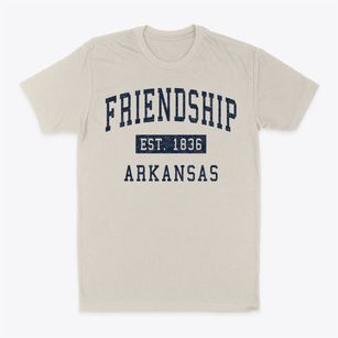 Friendship Arkansas Classic Established Classic Dad T-Shirt