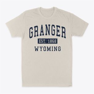 Granger Wyoming Classic Established Classic Dad T-Shirt
