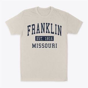 Franklin Missouri Classic Established Classic Dad T-Shirt