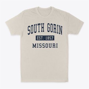 South Gorin Missouri Classic Established Classic Dad T-Shirt