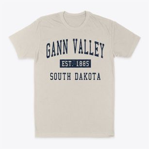 Gann Valley South Dakota Classic Established Classic Dad T-Shirt