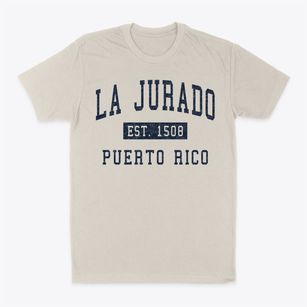 La Jurado Puerto Rico Classic Established Classic Dad T-Shirt