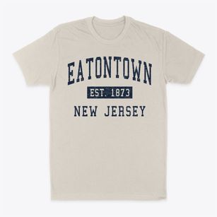 Eatontown New Jersey Classic Established Classic Dad T-Shirt