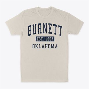 Burnett Oklahoma Classic Established Classic Dad T-Shirt