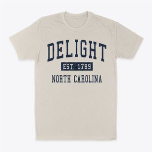 Delight North Carolina Classic Established Classic Dad T-Shirt