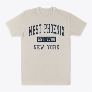 West Phoenix New York Classic Established Classic Dad T-Shirt