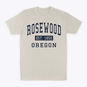 Rosewood Oregon Classic Established Classic Dad T-Shirt