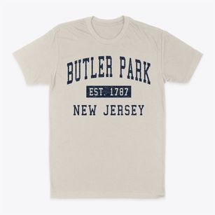 Butler Park New Jersey Classic Established Classic Dad T-Shirt