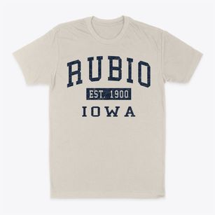 Rubio Iowa Classic Established Classic Dad T-Shirt
