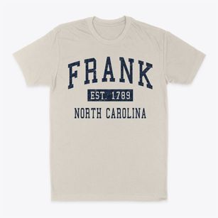 Frank North Carolina Classic Established Classic Dad T-Shirt
