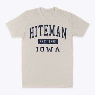 Hiteman Iowa Classic Established Classic Dad T-Shirt