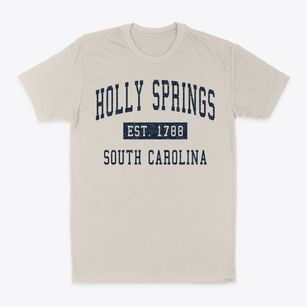 Holly Springs South Carolina Classic Established Classic Dad T-Shirt