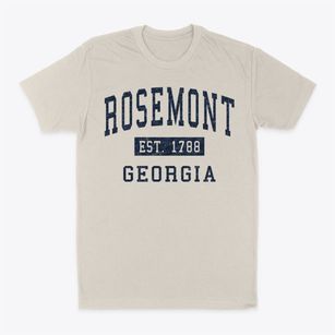 Rosemont Georgia Classic Established Classic Dad T-Shirt