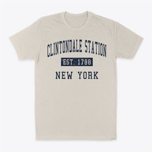 Clintondale Station New York Classic Established Classic Dad T-Shirt