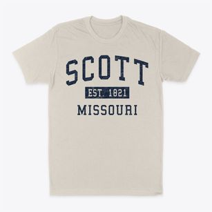 Scott Missouri Classic Established Classic Dad T-Shirt