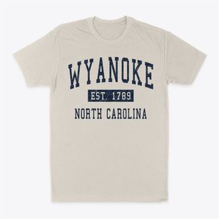 Wyanoke North Carolina Classic Established Classic Dad T-Shirt