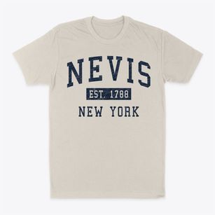 Nevis New York Classic Established Classic Dad T-Shirt