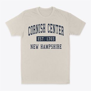 Cornish Center New Hampshire Classic Established Classic Dad T-Shirt