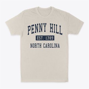 Penny Hill North Carolina Classic Established Classic Dad T-Shirt