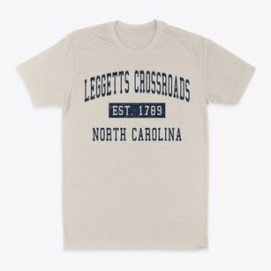 Leggetts Crossroads North Carolina Classic Established Classic Dad T-Shirt