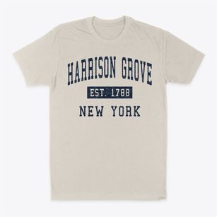 Harrison Grove New York Classic Established Classic Dad T-Shirt