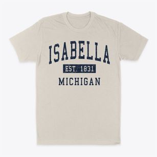 Isabella Michigan Classic Established Classic Dad T-Shirt