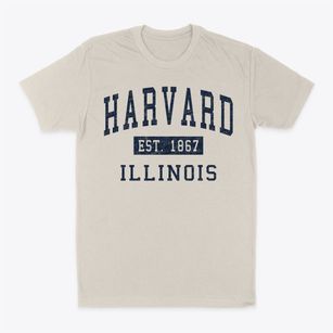 Harvard Illinois Classic Established Classic Dad T-Shirt