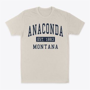 Anaconda Montana Classic Established Classic Dad T-Shirt