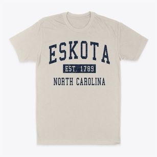 Eskota North Carolina Classic Established Classic Dad T-Shirt