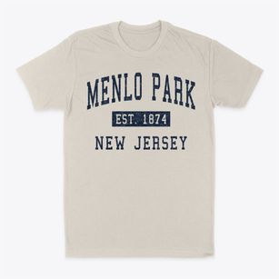 Menlo Park New Jersey Classic Established Classic Dad T-Shirt