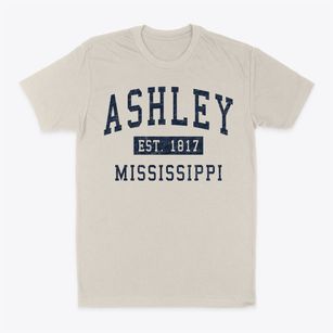 Ashley Mississippi Classic Established Classic Dad T-Shirt