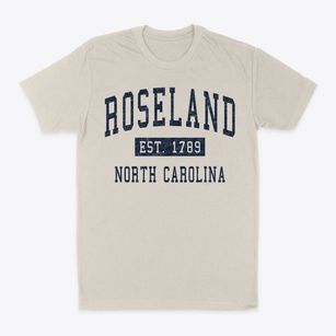 Roseland North Carolina Classic Established Classic Dad T-Shirt