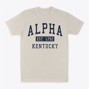 Alpha Kentucky Classic Established Classic Dad T-Shirt