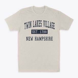 Twin Lakes Village New Hampshire Classic Established Classic Dad T-Shirt