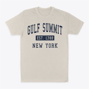 Gulf Summit New York Classic Established Classic Dad T-Shirt