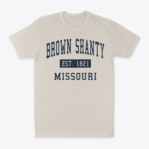 Brown Shanty Missouri Classic Established Classic Dad T-Shirt