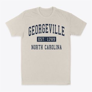 Georgeville North Carolina Classic Established Classic Dad T-Shirt