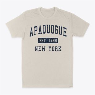 Apaquogue New York Classic Established Classic Dad T-Shirt