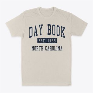 Day Book North Carolina Classic Established Classic Dad T-Shirt