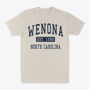 Wenona North Carolina Classic Established Classic Dad T-Shirt