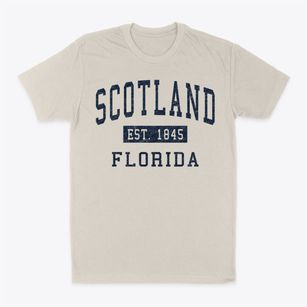 Scotland Florida Classic Established Classic Dad T-Shirt