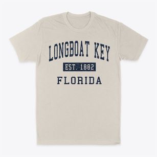 Longboat Key Florida Classic Established Classic Dad T-Shirt