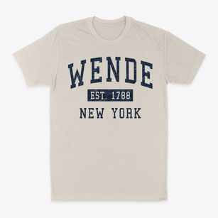 Wende New York Classic Established Classic Dad T-Shirt
