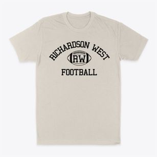 Richardson West Junior High School Classic Football Classic Dad T-Shirt